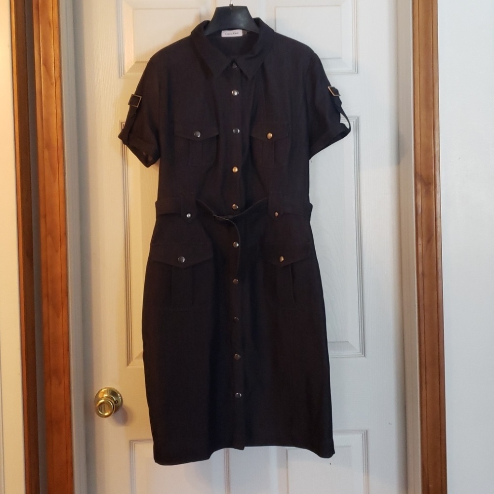 Denim dress